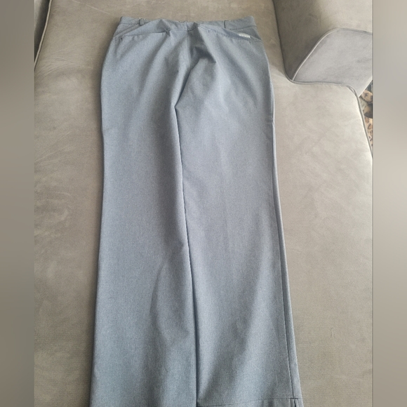Adidas Men’s Chino Pants Lightweight Golf Polyester Elastane Gray Sz 34x32 - Picture 5 of 5